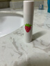 AVON雅芳盈澤淡彩草莓潤唇膏4g莓紅淡彩莓果滋潤唇膏潤色淡紅色 盈澤草莓唇膏X2支 4g 曬單實(shí)拍圖