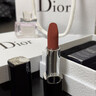 迪奧DIOR【鄧為推薦】烈艷藍(lán)金口紅絲絨772啞光唇膏 生日禮物送女友 曬單實(shí)拍圖