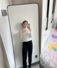 笙格兒德絨秋褲女加絨打底褲春薄絨褲內(nèi)穿大碼緊身線褲保暖褲子女秋冬季 黑色 L(95-115)斤 曬單實拍圖