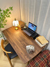 苡茉電腦桌臥室家用書(shū)桌辦公桌子現代簡(jiǎn)約長(cháng)方形工作臺出租屋桌子胡8 曬單實(shí)拍圖