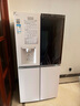 LG 508升十字門冰箱 智能自動制冰機輕敲即現(xiàn)透視窗美妝冰箱風冷無霜 超薄節(jié)能變頻大容量家用 【敲一敲系列】精華白F544MEH85D 曬單實拍圖