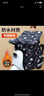 貞嘻電動(dòng)車(chē)擋風(fēng)被春季加厚絨摩托車(chē)電動(dòng)車(chē)防風(fēng)防水車(chē)前擋風(fēng)罩加大加寬 黑色小熊【防水加絨加寬+防踢布 貼膠防水+防踢布+雙防風(fēng)+大側翼 曬單實(shí)拍圖