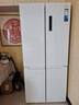 美的（Midea）540十字四開(kāi)門(mén)對開(kāi)門(mén)變頻一級能效雙系統雙循環(huán)大容量?jì)粑讹L(fēng)冷無(wú)霜獨立制冰盒智能白色冰箱 MR-540WSPZE 曬單實(shí)拍圖