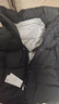 雪中飛高充絨連帽羽絨服男士冬季戶外出勤休閑三層保暖防寒科技羽絨外套 黑色 L (175) 曬單實拍圖