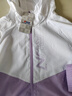特步（XTEP）兒童童裝女童中大童簡(jiǎn)防水吸濕透氣雙層風(fēng)衣 羅蘭紫 160cm 曬單實(shí)拍圖
