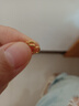 夢(mèng)金園 18K金項鏈 O字鏈百搭鎖骨鏈k黃素鏈可多退少補生日禮物送女友 O字鏈45cm-約1.90g 曬單實(shí)拍圖
