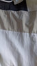 李寧（LI-NING） 風(fēng)衣男春秋季長(zhǎng)袖運(yùn)動(dòng)服防風(fēng)夾克時(shí)尚復(fù)古寬松梭織連帽開衫外套 黑色/標(biāo)準(zhǔn)白/杏色 XXL/185 (170-185斤) 曬單實(shí)拍圖