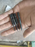牛享（niuxiang）絲錐高硬度鍍鈦全磨機(jī)用螺旋絲錐高速鋼先端絲攻不銹鋼用機(jī)攻牙頭 【M3+M4+M5】3件套 曬單實拍圖