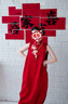 泰勒馬丁敬酒服新娘結(jié)婚新中式2025新款訂婚晨袍禮服復(fù)古風(fēng)紅色改良旗袍 F2430送腰帶 M 曬單實(shí)拍圖