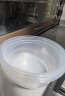 美丽雅 一次性饭盒圆形360ml*50套 汤碗酱料打包碗吸塑密封加厚带盖透明 实拍图