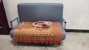 星奇堡 沙发床可折叠两用多功能双人折叠床单人小户型家用沙发 190*120CM 蓝色(带腰枕） 实拍图