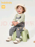 巴拉巴拉【商場(chǎng)同款】嬰兒連體衣新生兒哈衣爬服抱衣2025春新款萌 灰白色調00421 80cm 曬單實(shí)拍圖