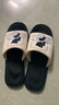 野獸派家居（tbh）拖鞋男 都市野獸開(kāi)口拖鞋室內家居鞋子情侶夏季涼拖 都市野獸開(kāi)口拖鞋 黑豹先生 36-37 曬單實(shí)拍圖
