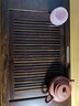 明尊（LIGHTKING）黑檀木實(shí)木茶盤(pán)套裝 茶臺茶具托盤(pán)功夫茶盤(pán)抽屜式排水整套茶具 MO-11C黑檀木小號 曬單實(shí)拍圖