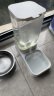 AITAPET宠物自动喂食器猫碗猫食盆自动喝水投食器猫咪饮水机喂水用品 自动喂水器3.8L 实拍图