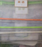 京東京造雙層學(xué)科袋A4 小學(xué)生透明網(wǎng)紗科目袋分類(lèi)袋 試卷課本資料收納文件袋拉鏈袋  5個(gè)裝（語(yǔ)數英綜作） 曬單實(shí)拍圖
