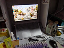 狼蛛（AULA）F3001/F3009無線藍牙三模機械鍵盤 筆記本電腦平板2.4G游戲電競辦公通用外設(shè) 87鍵金屬旋鈕鍵盤 F3009-銀白（側(cè)刻星黛紫） 青軸 曬單實拍圖