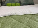 婷芙蘭羊羔絨被子冬季加厚單人被子1.8x2米冬被8-10斤保暖冬天棉被 果綠【加厚保暖塔芙絨+羊羔絨冬被】 150x200cm【冬被約7斤】 曬單實(shí)拍圖