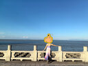 VEROMODA連衣裙2024早春新款時尚度假風(fēng)氣質(zhì)漸變色印花吊帶裙子 C32薰衣草粉色 165/84A/M 曬單實拍圖
