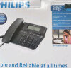 飞利浦（PHILIPS）电话机座机 固定电话 办公家用 家庭有线电话 来电显示 双接口 免电池 CORD118黑色 实拍图