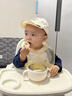 英氏（YEEHOO）兒童餐具禮盒寶寶輔食碗叉勺輔食盒圍兜喂養五件套滿(mǎn)月禮盒高級感 寶寶喂養五件套禮盒 曬單實(shí)拍圖