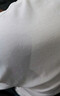 回力（Warrior）純棉t恤男夏季新款重磅運動(dòng)上衣男士潮流短袖寬松體恤 白色 L 曬單實(shí)拍圖