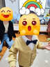 樂宇軒韓版男童潮兒童領(lǐng)結(jié)襯衫搭配小學(xué)生舞臺演出表演蝴蝶結(jié)西服配飾 黑色 曬單實拍圖