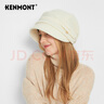 卡蒙（Kenmont）純色后托綿羊毛鴨舌貝雷帽女顯臉小秋冬英倫百搭八角帽km-5253 曬單實(shí)拍圖