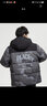美特斯邦威羽絨服男冬季新款撞色連帽夾克加厚字母外套男 黑色組 M 170 92A 曬單實拍圖