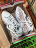 NIKE球鞋定制  TC 7900 莫奈晚霞泥染風(fēng)低幫女款臟臟粉百搭老爹鞋 莫奈日出 38.5 曬單實(shí)拍圖