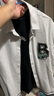 杰克·瓊斯（JACK&JONES）夏季新款NBA聯(lián)名雄鹿隊寬松上衣字母潮男士百搭短袖襯衫襯衣男裝 石灰花灰-G01 L 曬單實拍圖