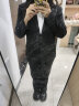 Gesaiya品牌小西装女2022年春秋冬季长袖职业装套装正式商务正装面试上班教师工作服 黑色套装（外套+裤子） L（100-110斤） 实拍图