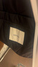 edition羽絨服女2024秋季新款毛織披肩圍脖輕暖鵝絨泡芙羽絨服 黑色  M/165 曬單實拍圖