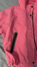 巴拉巴拉兒童軟殼衣女童外套秋裝寬松連帽潮 玫紅60128 150 cm 曬單實(shí)拍圖