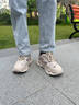 森馬男鞋厚底增高老爹鞋潮流百搭男士休閑運動(dòng)跑步鞋子男 杏色 39 曬單實(shí)拍圖