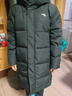 安踏兒童中長款羽絨服男女中大童裝2025年冬季新款三防科技保暖羽絨服 基礎(chǔ)黑D-1 絨子含量85% 160 充絨量172g 曬單實拍圖