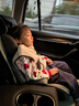 怡戈（Ekobebe）城堡椅兒童安全座椅增高墊3-12歲大童車載汽車便攜式簡(jiǎn)易 耀石灰 曬單實(shí)拍圖