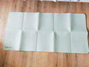 月迦折疊墊午休墊小學(xué)生午睡墊成人便攜瑜伽墊辦公室地墊兒童地鋪墊子 教練版薄荷綠【185cm*90cm】 厚度8mm 曬單實(shí)拍圖