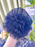 蘭蔓婭洋氣薄款包頭帽夏天蕾絲帽子女款新款時(shí)尚盤發(fā)發(fā)帶帽遮白發(fā)頭巾帽 繡花【頭巾】淺粉 曬單實(shí)拍圖