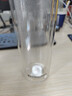 富光 男女士雙層玻璃杯 水杯 支持團(tuán)購定制 304杯子泡茶杯400ML黑 曬單實拍圖
