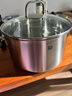 雙立人（ZWILLING）雙層湯鍋蒸籠不銹鋼深燒鍋煲湯燉肉鍋無(wú)涂層煮湯鍋燉鍋煮粥煮面鍋 深燒鍋+蒸籠 20cm 曬單實(shí)拍圖