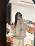 lululemon丨Scuba 女士超寬松款煙囪領(lǐng)衛(wèi)衣 LW3IFTS 沙漠棕褐色 XS /S 曬單實拍圖