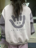 莞町青少女大童外套女13一15歲秋冬衛衣加絨加厚初中高中學(xué)生季連帽撞 杏色(春秋不加絨) M 曬單實(shí)拍圖