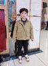 G.DUCKKIDS小黃鴨男童秋冬裝加絨外套2025新款中大童冬季加厚毛領(lǐng)派克服兒童 駝色 150 cm 曬單實(shí)拍圖