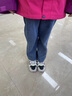雷姆汀女童牛仔褲顯瘦中大童春秋闊腿褲直筒寬松5-17歲小女孩韓版潮 加絨藍(lán)色雙扣款 一體絨 160 建議身高150cm 曬單實(shí)拍圖