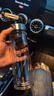 希諾（HEENOOR）雙層玻璃杯男家用商務(wù)辦公泡茶杯子過濾車載水杯XN-9607 410mL 曬單實(shí)拍圖