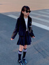 G.DUCKKIDS小黃鴨女童秋季套裝2025新款學(xué)院風(fēng)中大兒童西裝JK百褶裙學(xué)生襯衫 灰色外套+裙子+白襯衫+領(lǐng)帶+掛件 150 建議11~12歲【140-150cm】cm 曬單實拍圖