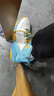 喬丹籃球鞋男運動鞋男學生透氣高幫減震耐磨黑騎士戰(zhàn)靴運動籃球鞋 芒果黃/藍色 44 曬單實拍圖
