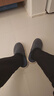 優(yōu)調棉拖鞋男軟底舒適居家抗菌保暖防滑靜音大碼地板拖鞋冬 藏青44-45 曬單實(shí)拍圖