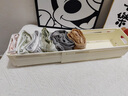 友納可伸縮衣柜收納分層神器衣服收納箱家用褲子衣物內(nèi)衣收納盒收納筐 月瑩白-大號【襯衫/短袖20件】 1個裝 曬單實拍圖